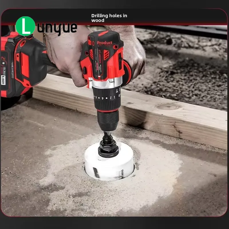 Brushless Cordless Electric Drill 18V - 18V Brushless Electric Impact Drill 13mm