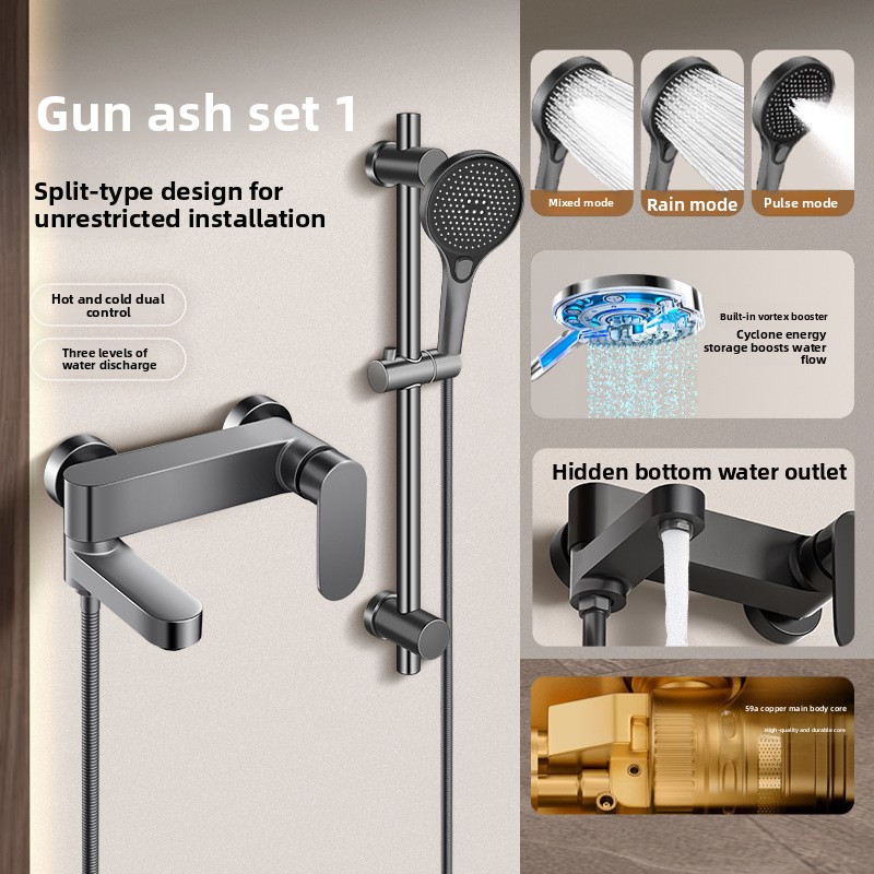 All Copper Shower Faucet Set T - огляд і ціна Plumbing