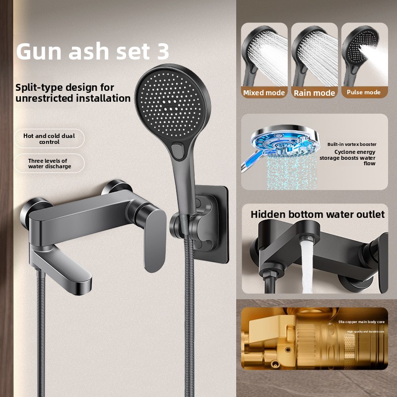All Copper Shower Faucet Set T - огляд і ціна Plumbing