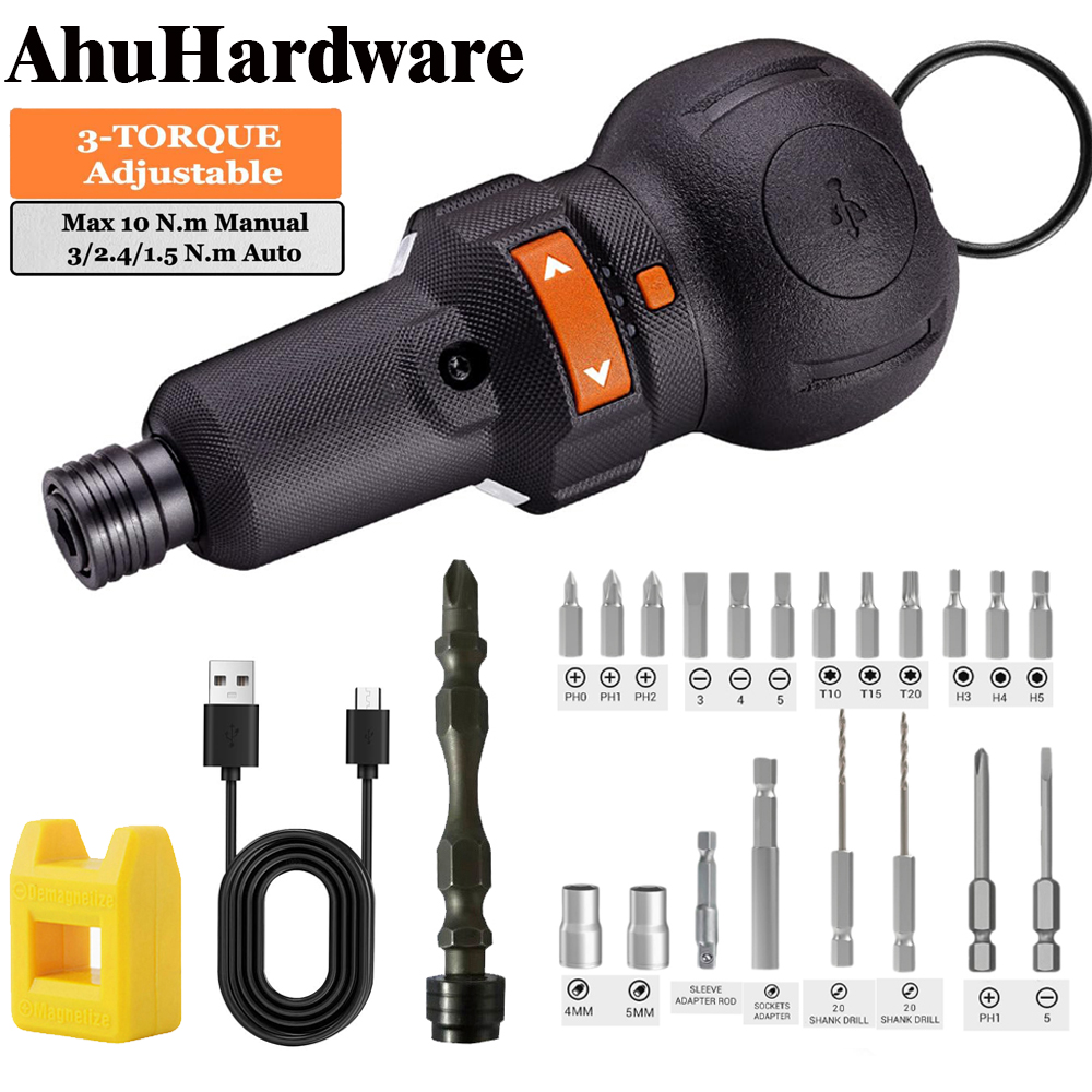 Cordless Electric Screwdriver  - огляд і ціна Electric Screwdriver Rechargeable Usb