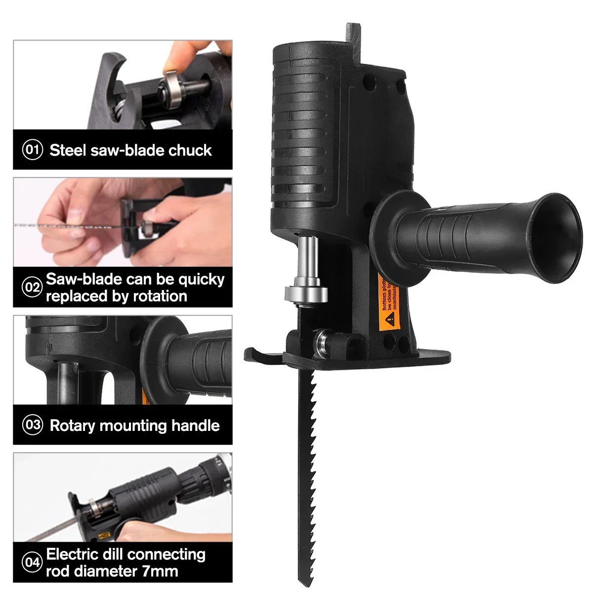 Portable Reciprocating Saw Ada - огляд і ціна Reciprocating Saw Attachment Drill