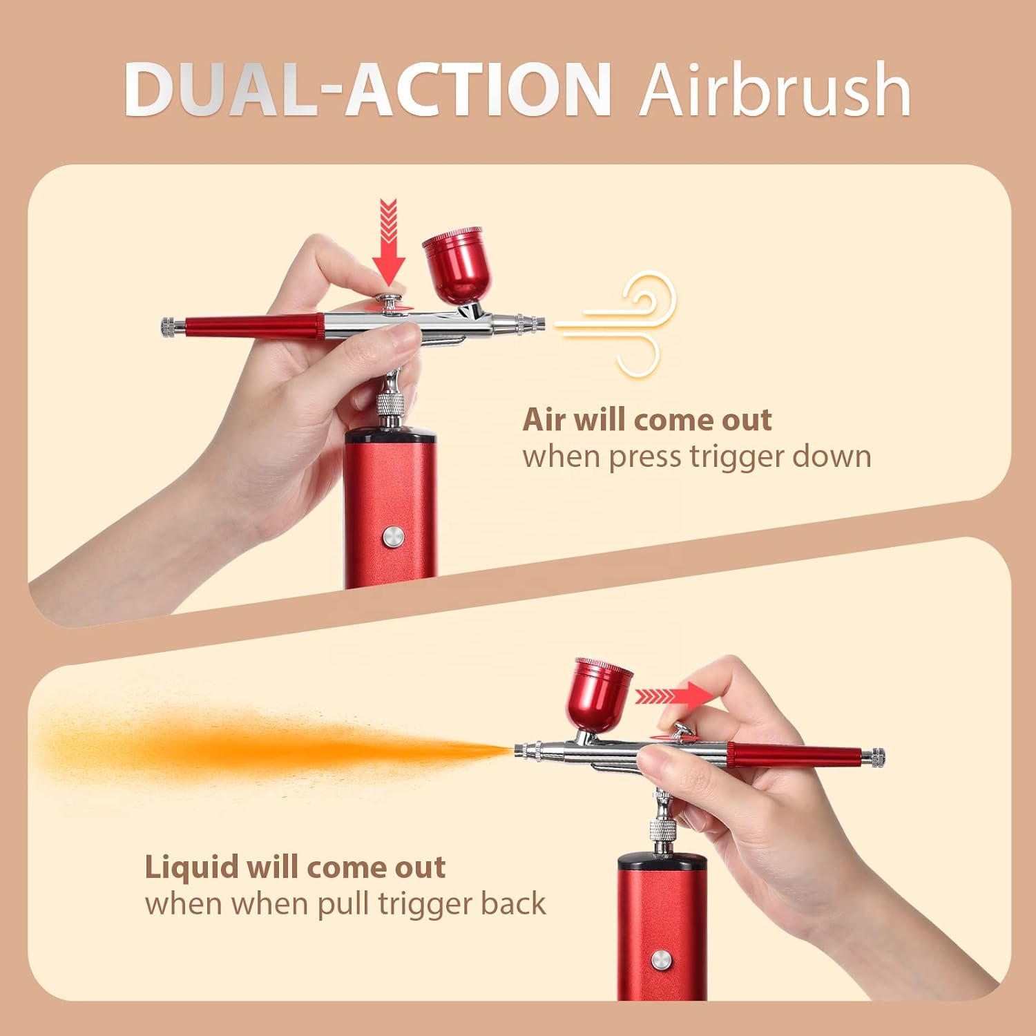 Airbrush Kit with Compressor,  - огляд і ціна Airbrush Kit With Mini Compressor