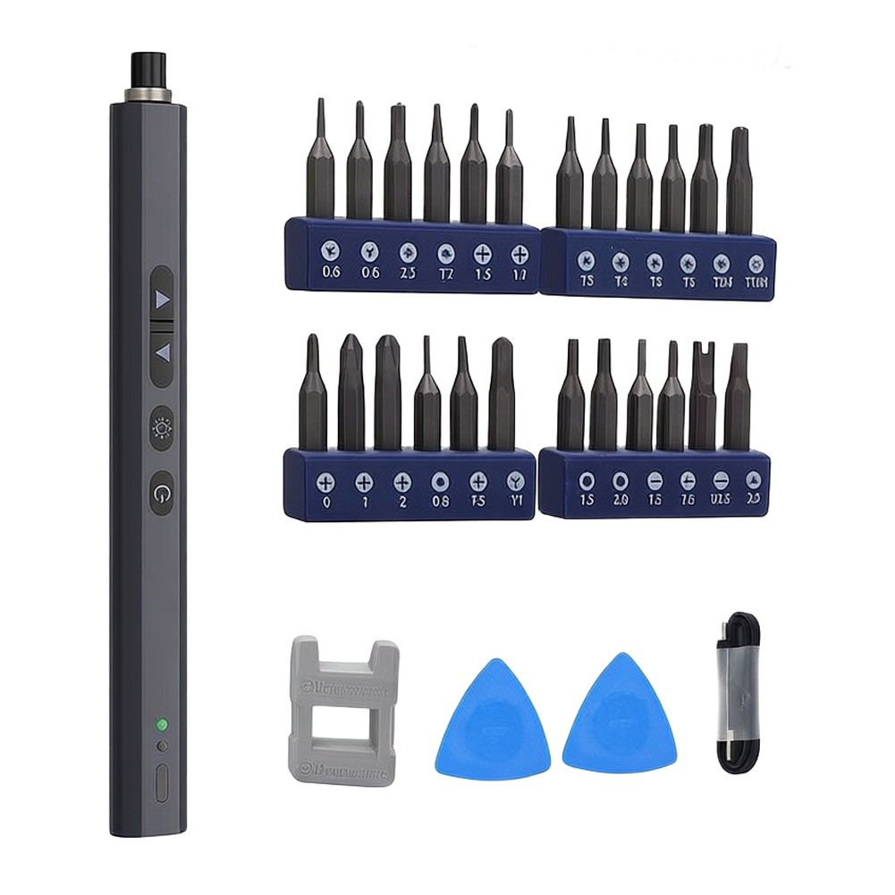 Electric Screwdriver Kit 24 Bi - огляд і ціна Electric Screwdriver Rechargeable Usb