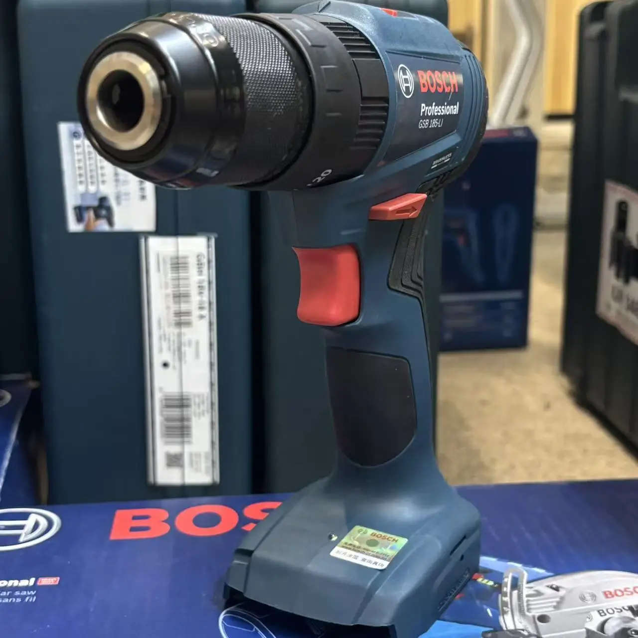 BOSCH GSB 185-LI Brushless Cor - огляд і ціна Brushless Cordless Electric Drill 18V