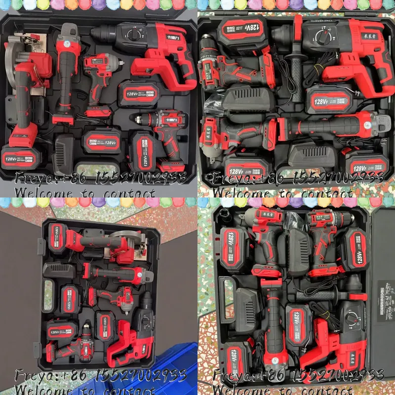 Brushless Power Tools 4-piece  - огляд і ціна Brushless Angle Grinder Battery Powered