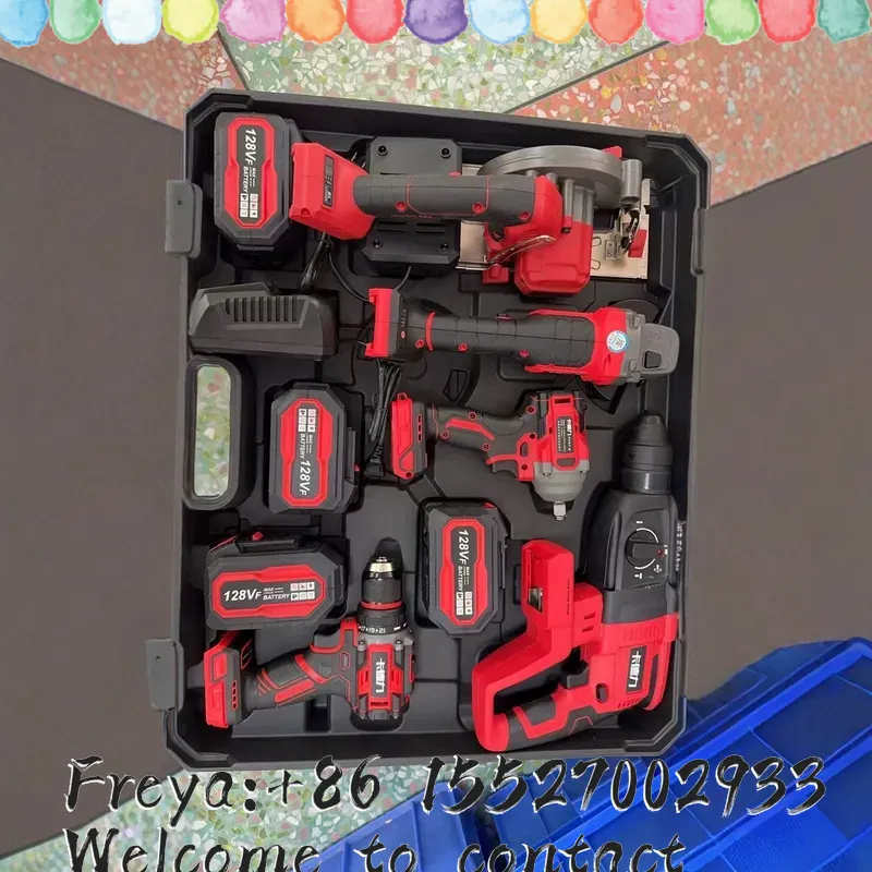 Brushless Power Tools 4-piece  - огляд і ціна Brushless Angle Grinder Battery Powered