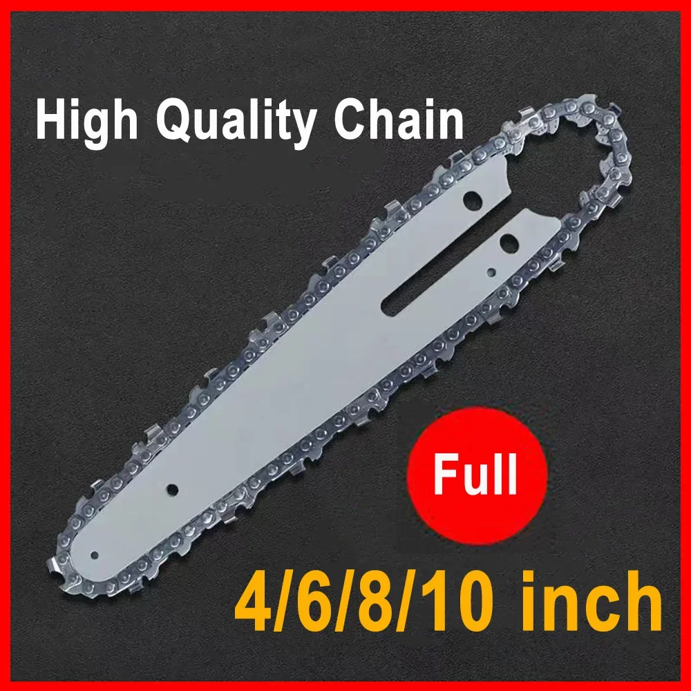 1/4 chainsaw chain 4/6/8 inch  - огляд і ціна Mini Electric Chainsaw 6 Inch