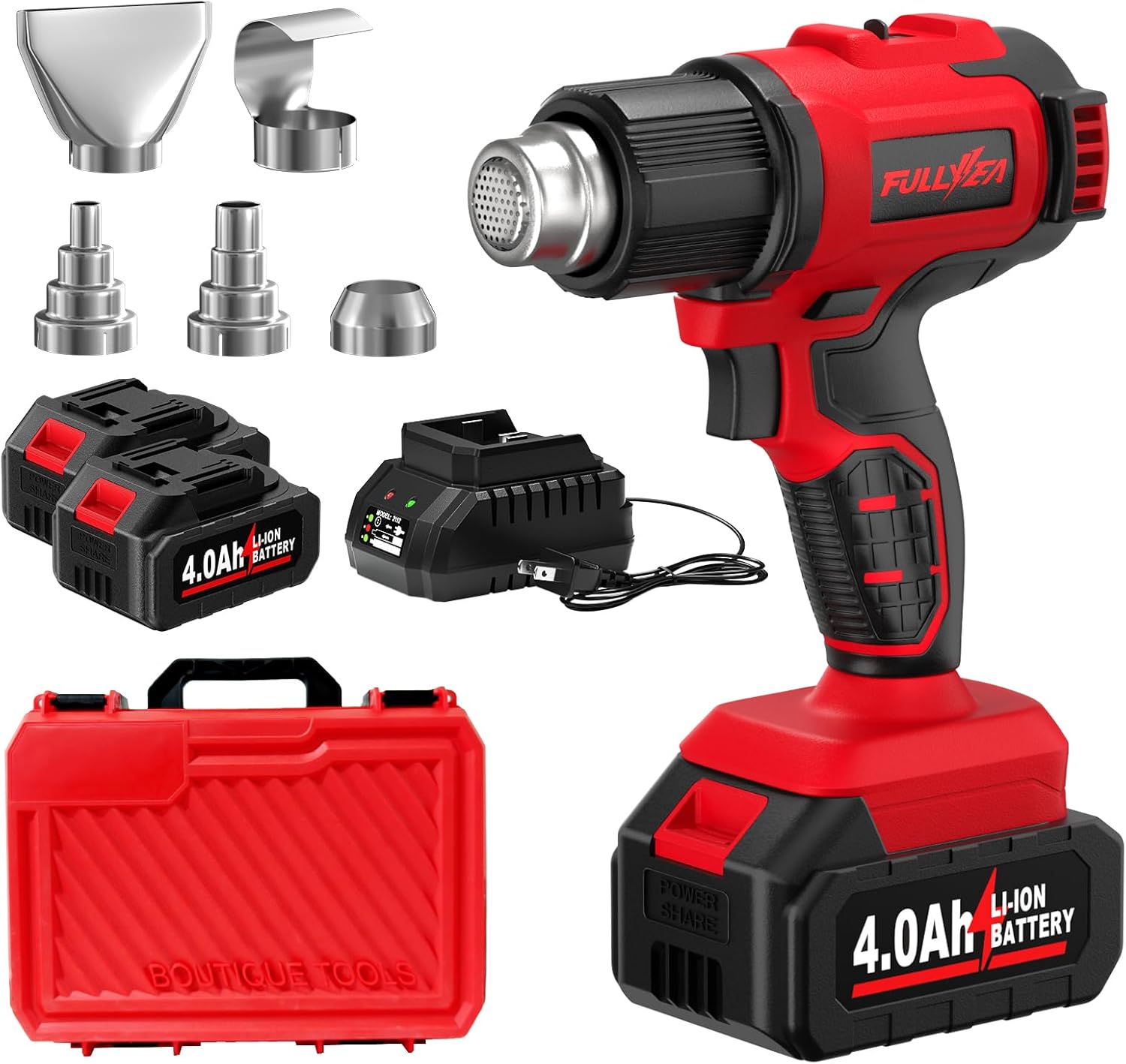 Cordless Hot Air Gun, Up to 10 - огляд і ціна Cordless Heat Gun For Shrink Tubing