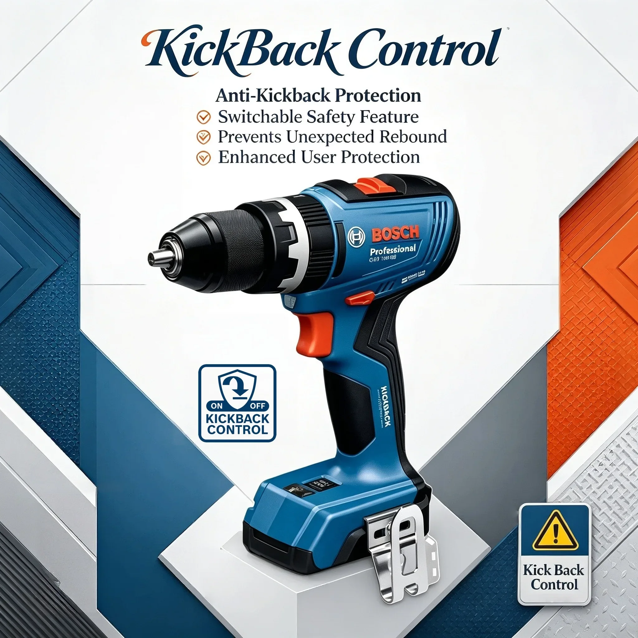 BOSCH  GSB 18V-65 Brushless Co - огляд і ціна Brushless Cordless Electric Drill 18V