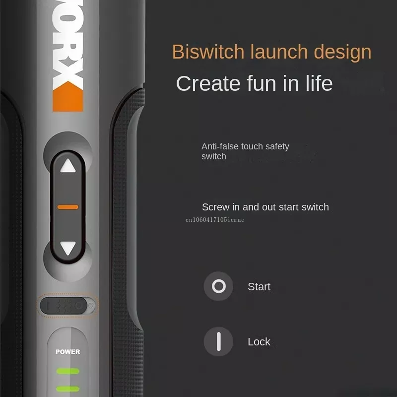 WORX  WX242 4V Electrical Scre - огляд і ціна Electric Screwdriver Rechargeable Usb