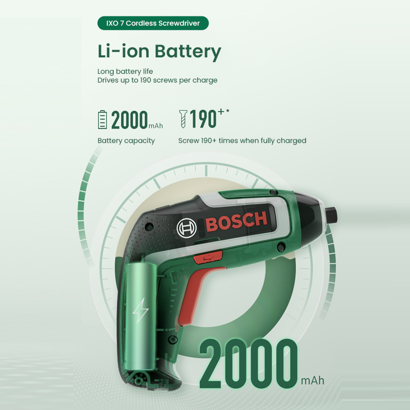 Bosch IXO 7 Cordless Screwdriv - огляд і ціна Electric Screwdriver Rechargeable Usb