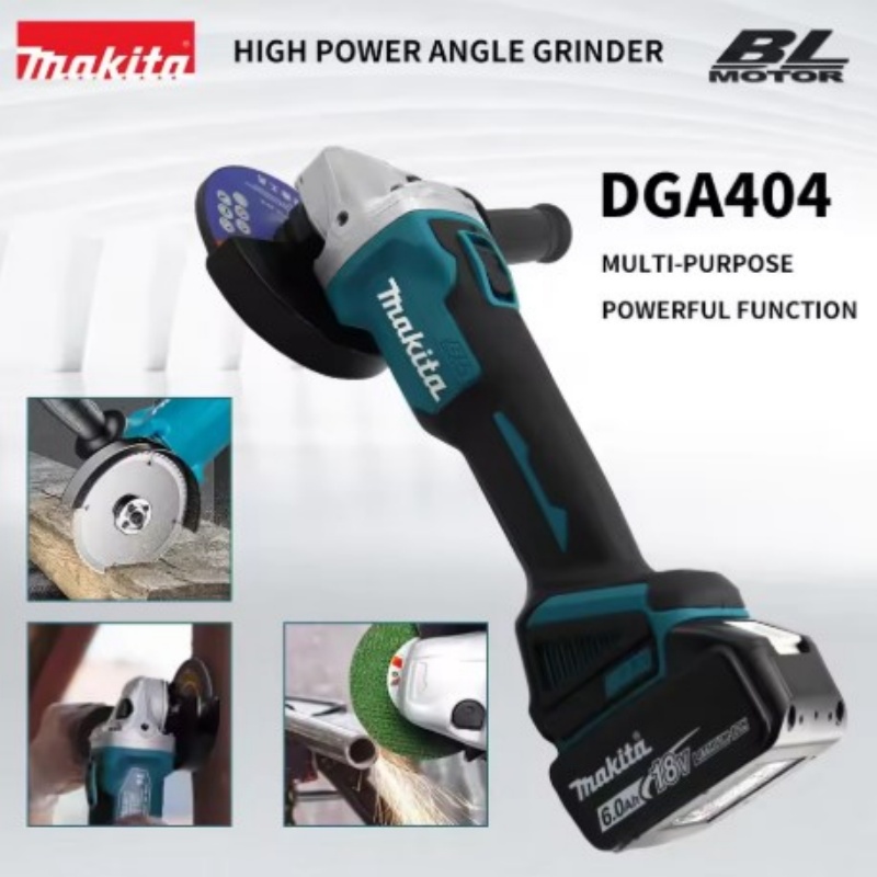 Makita DGA404 Brushless Electr - огляд і ціна Brushless Angle Grinder Battery Powered